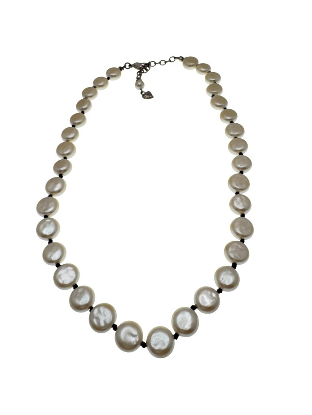 Carolee Classic Baroque FW Pearl Layering Vtg Necklace Adjustable 37g Elegant